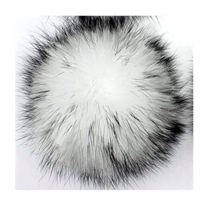 Stor VASKEBJRN dusk Hvit med svarte 